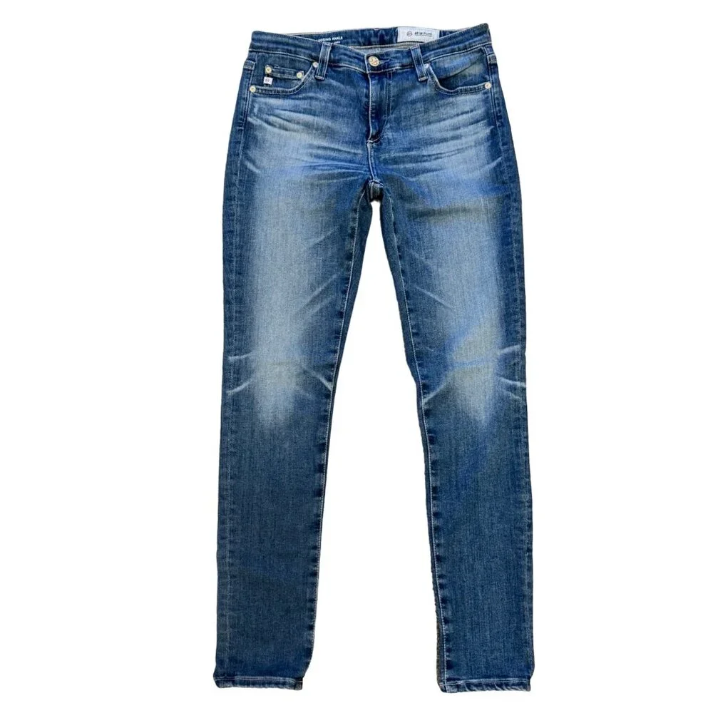 Size 28R AG Adriano Goldschmied The Legging Ankle Super Skinny Jeans Mid-Rise - Picture 6 of 16